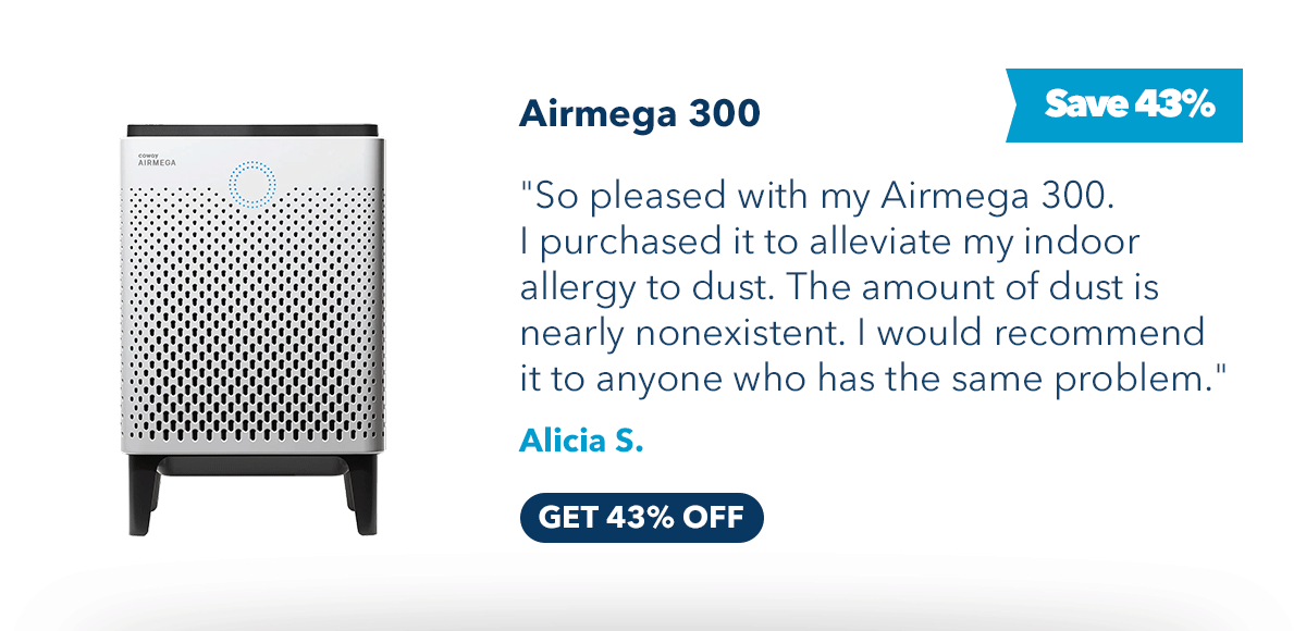 Airmega 300 Save 43% 