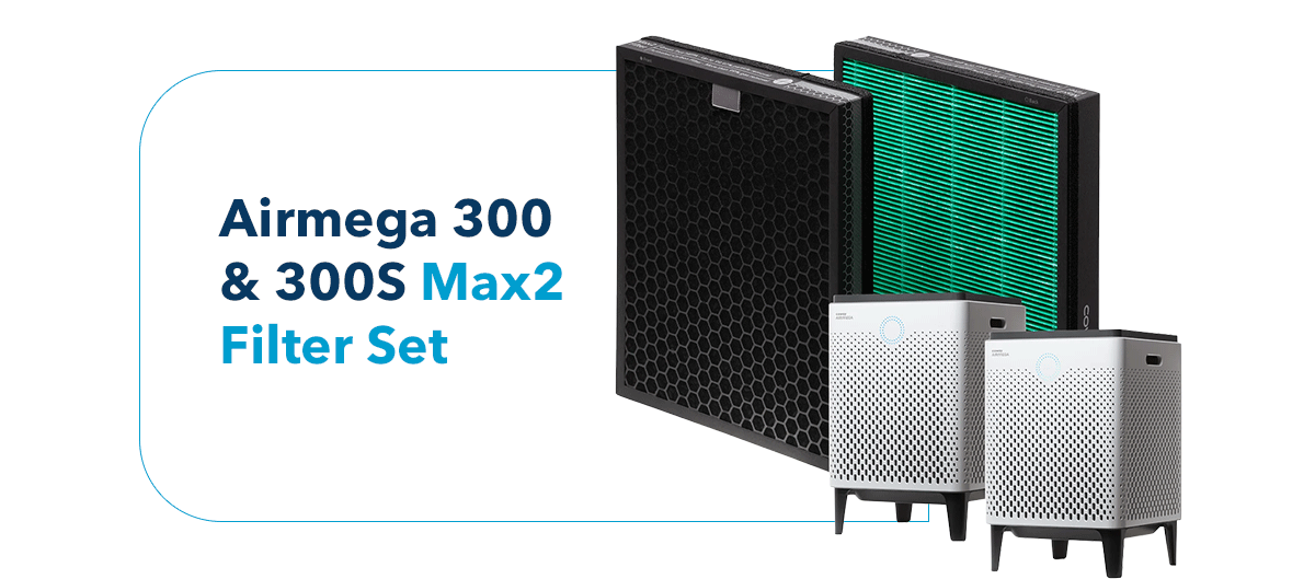 Airmega 300 & 300S Max2 Filter Set