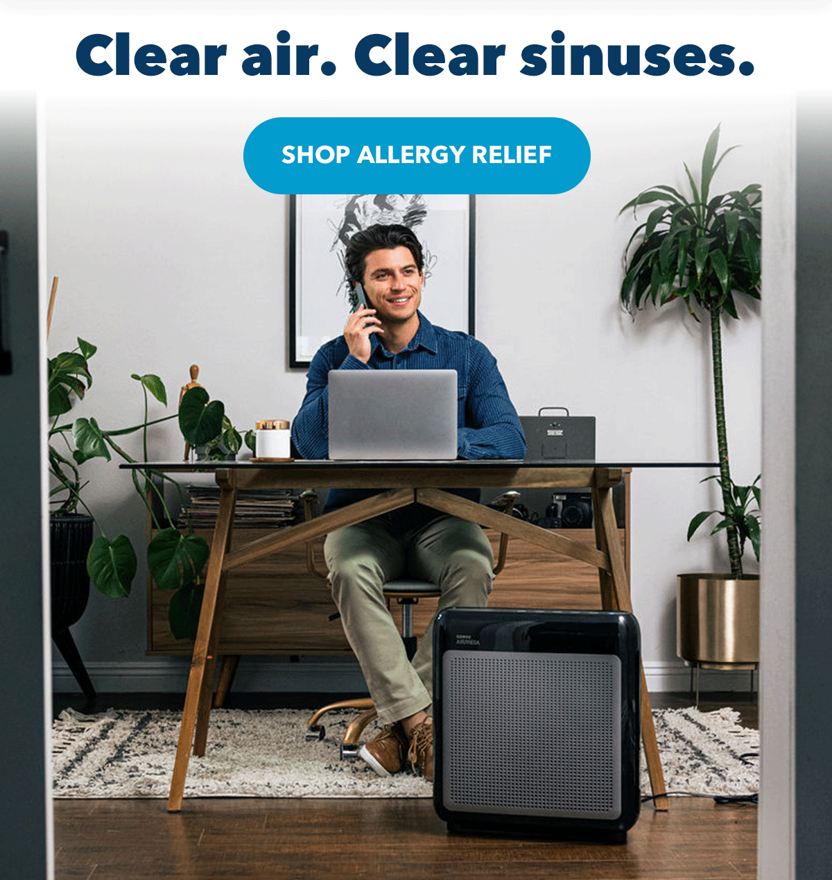 Clear air. Clear sinuses.