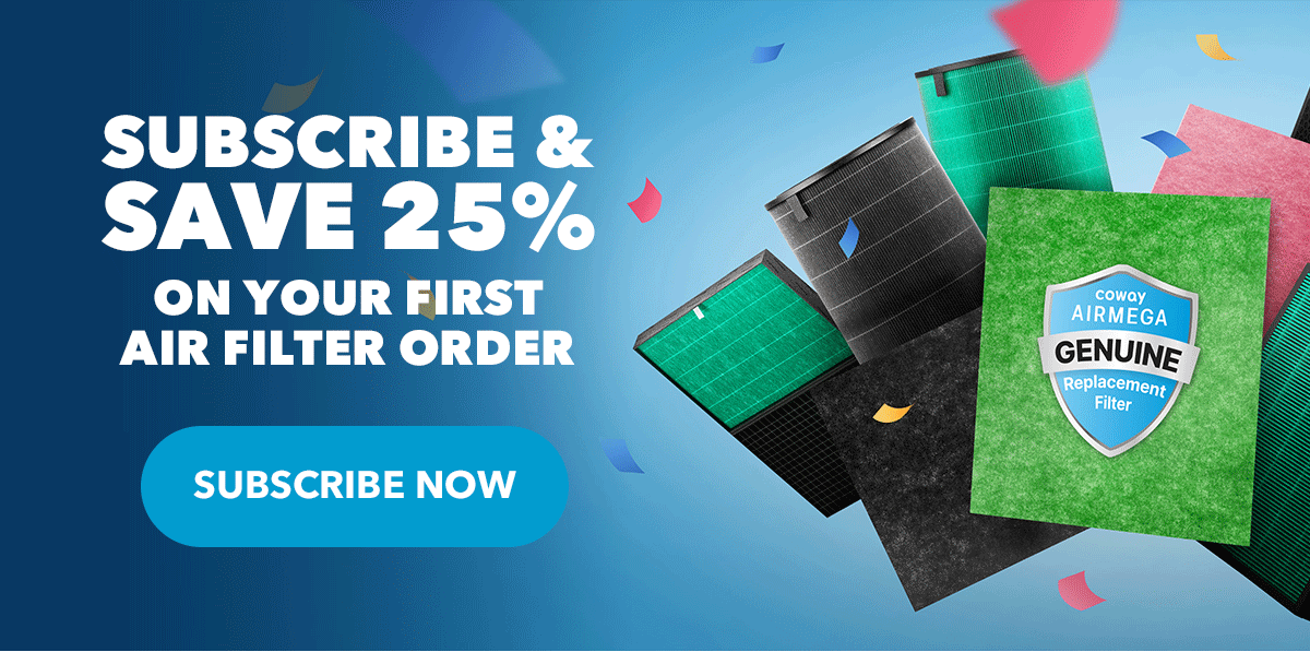 SUBSCRIBE & SAVE 25% ON YOUR FIRST AIR FILTER ORDER