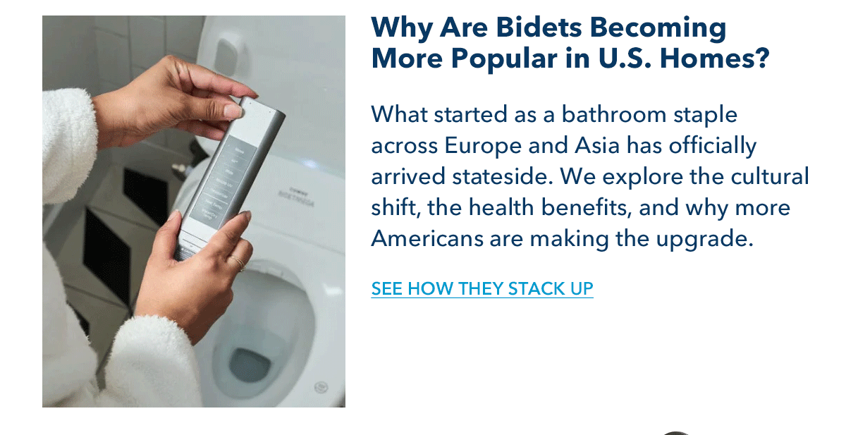 Why Are Bidets Becoming More Popular in U.S. Homes?