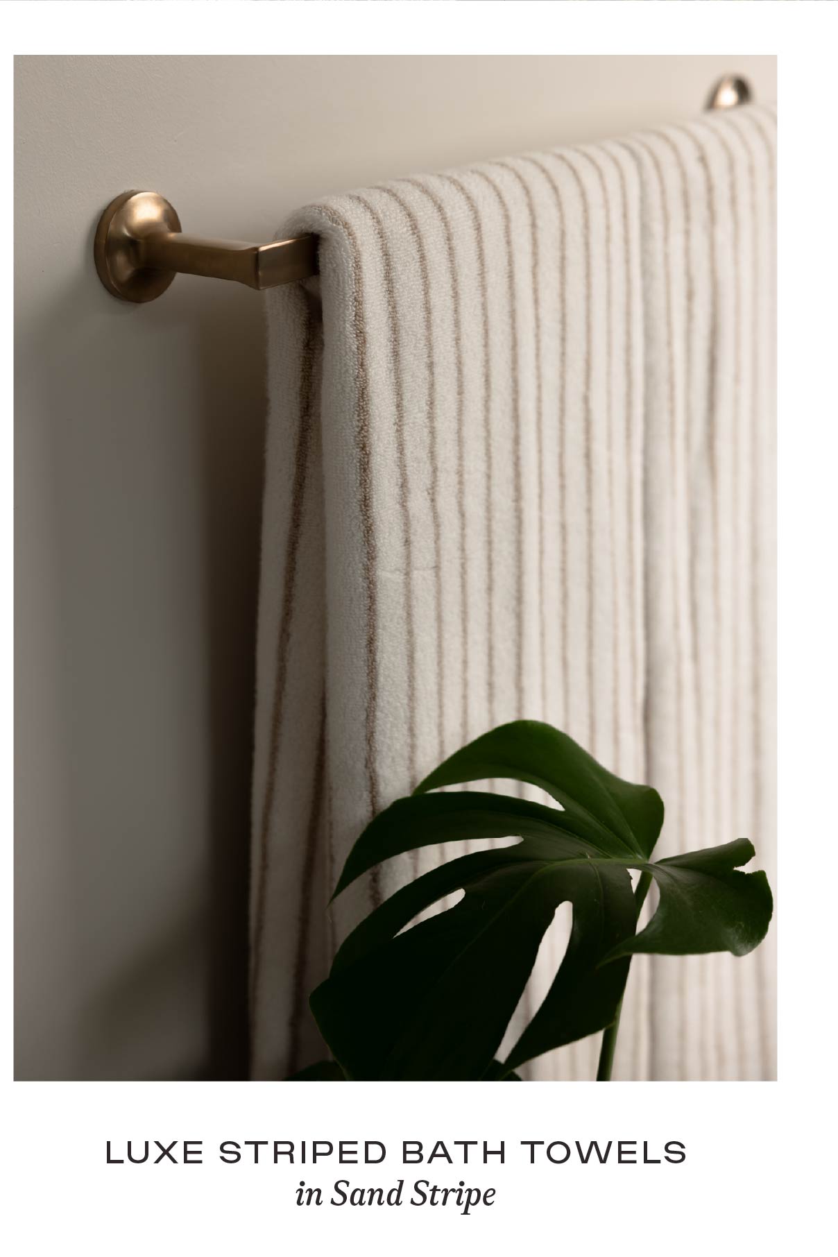 Luxe Striped Bath Towels - Shop Now