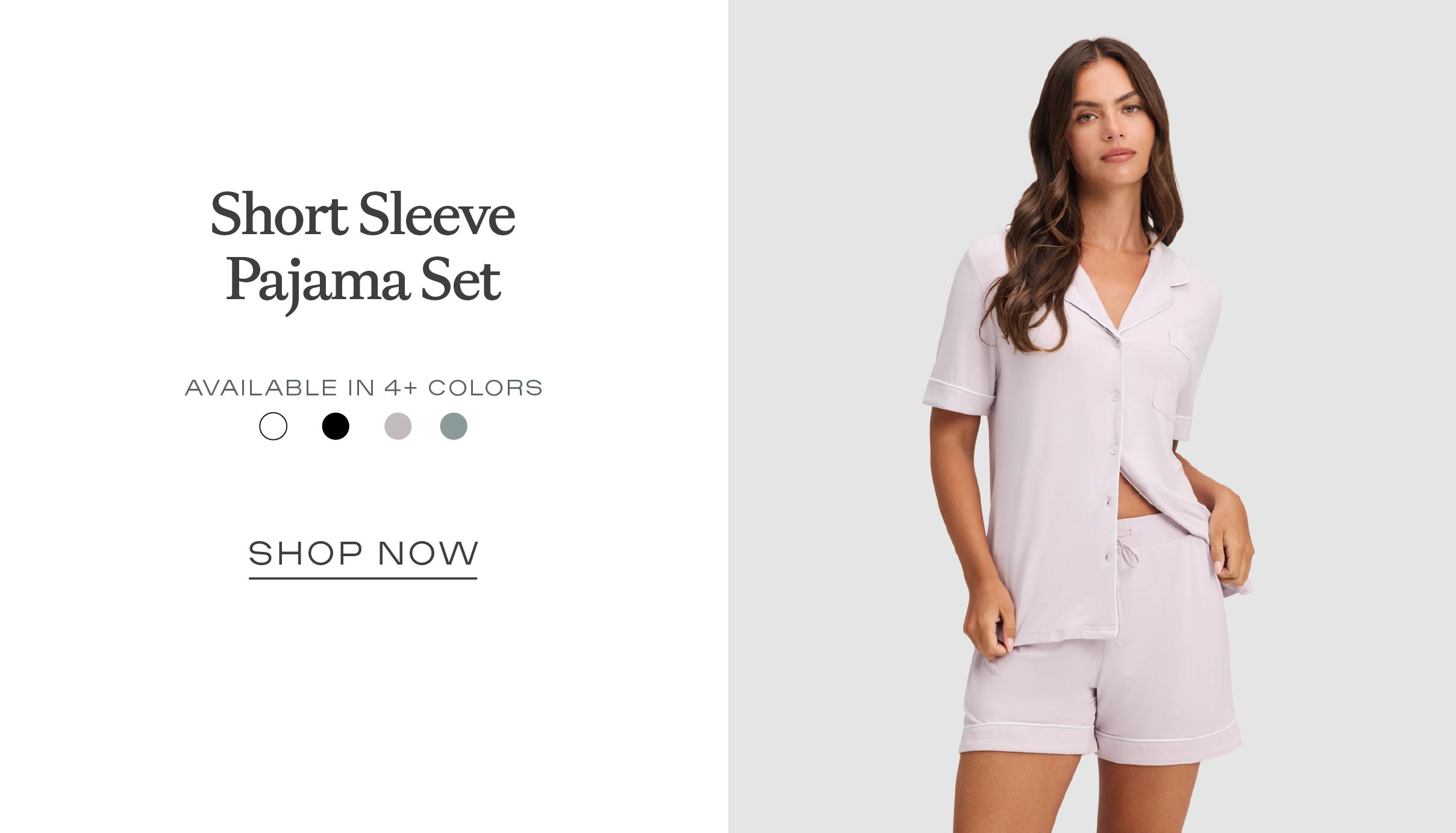 Short Sleeve Pajama Set - Shop Now