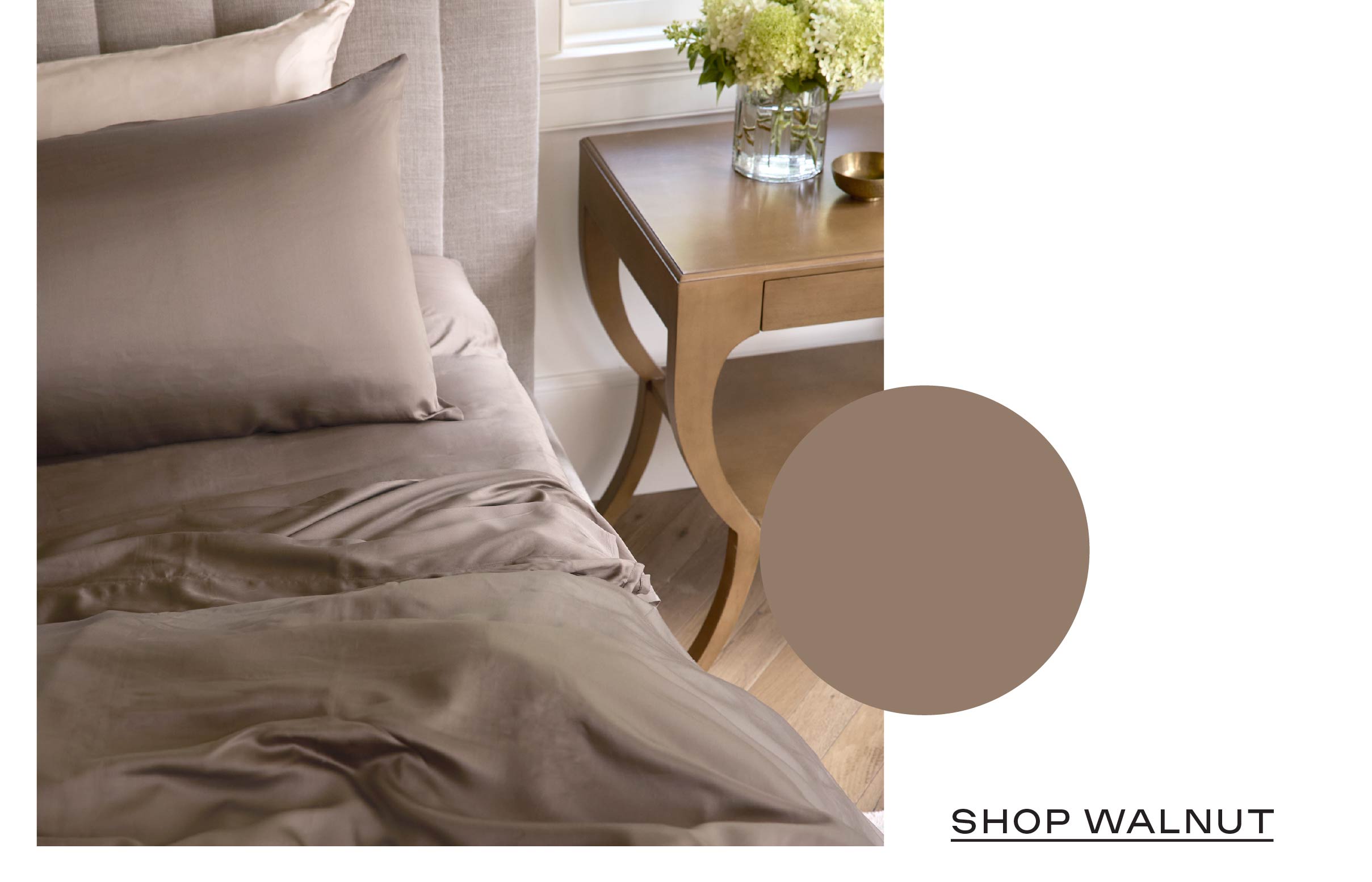 Shop Bamboo Sheet Set in Walnut