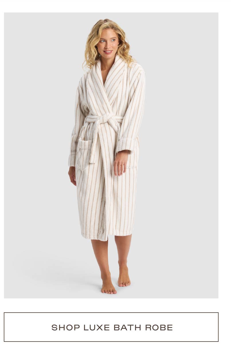 Shop: Luxe Bath Robe