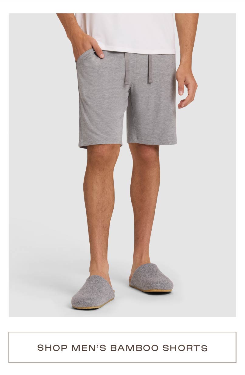 Shop: Men's Bamboo Pajama Shorts
