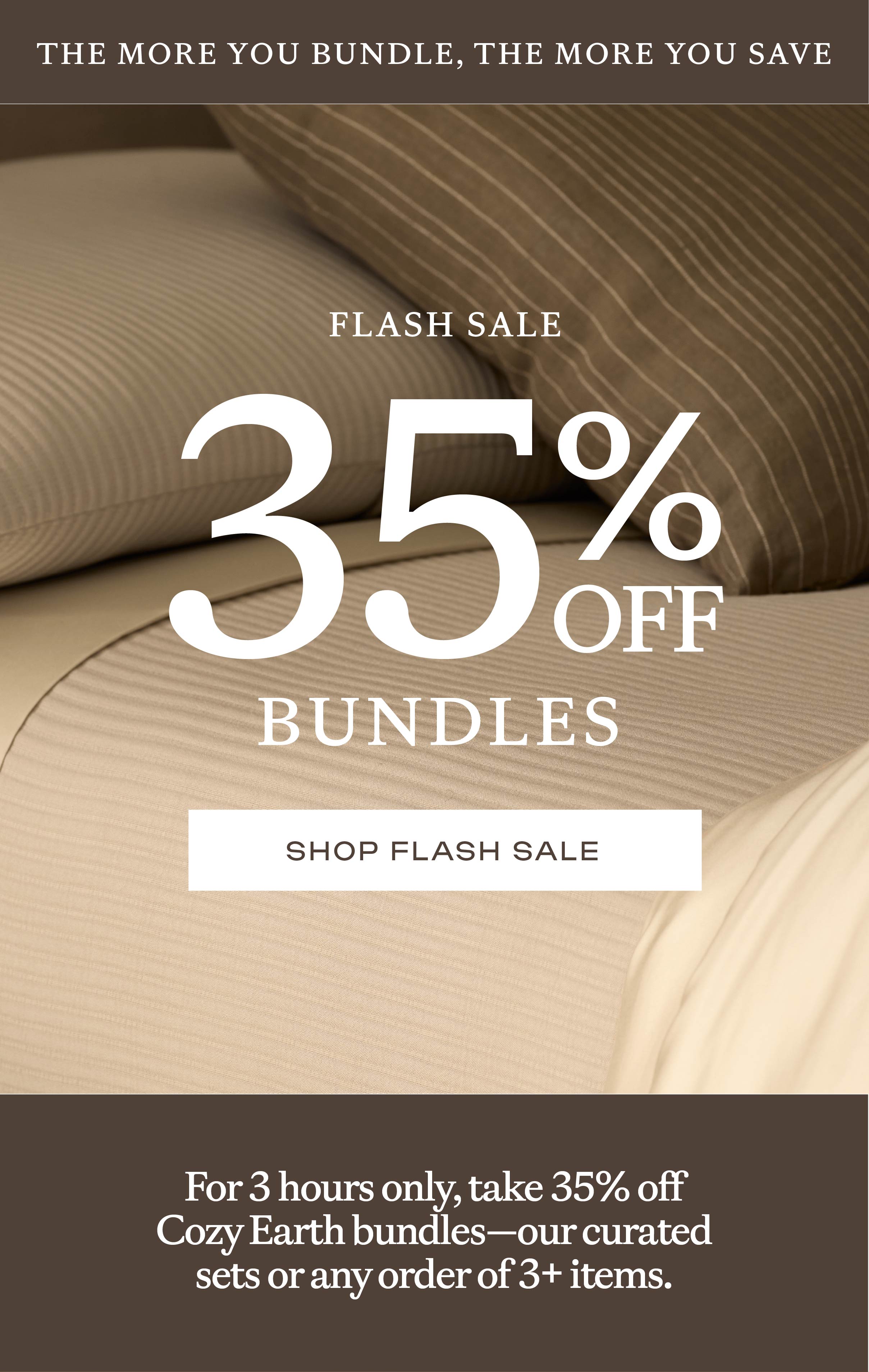 35% OFF BUNDLES - 3 HOURS ONLY, SHOP NOW