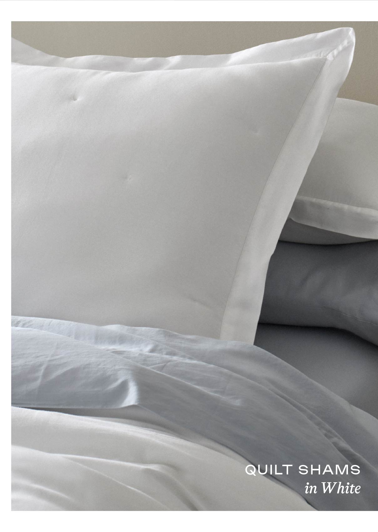 Soft-Wash Quilted Shams - Shop Now