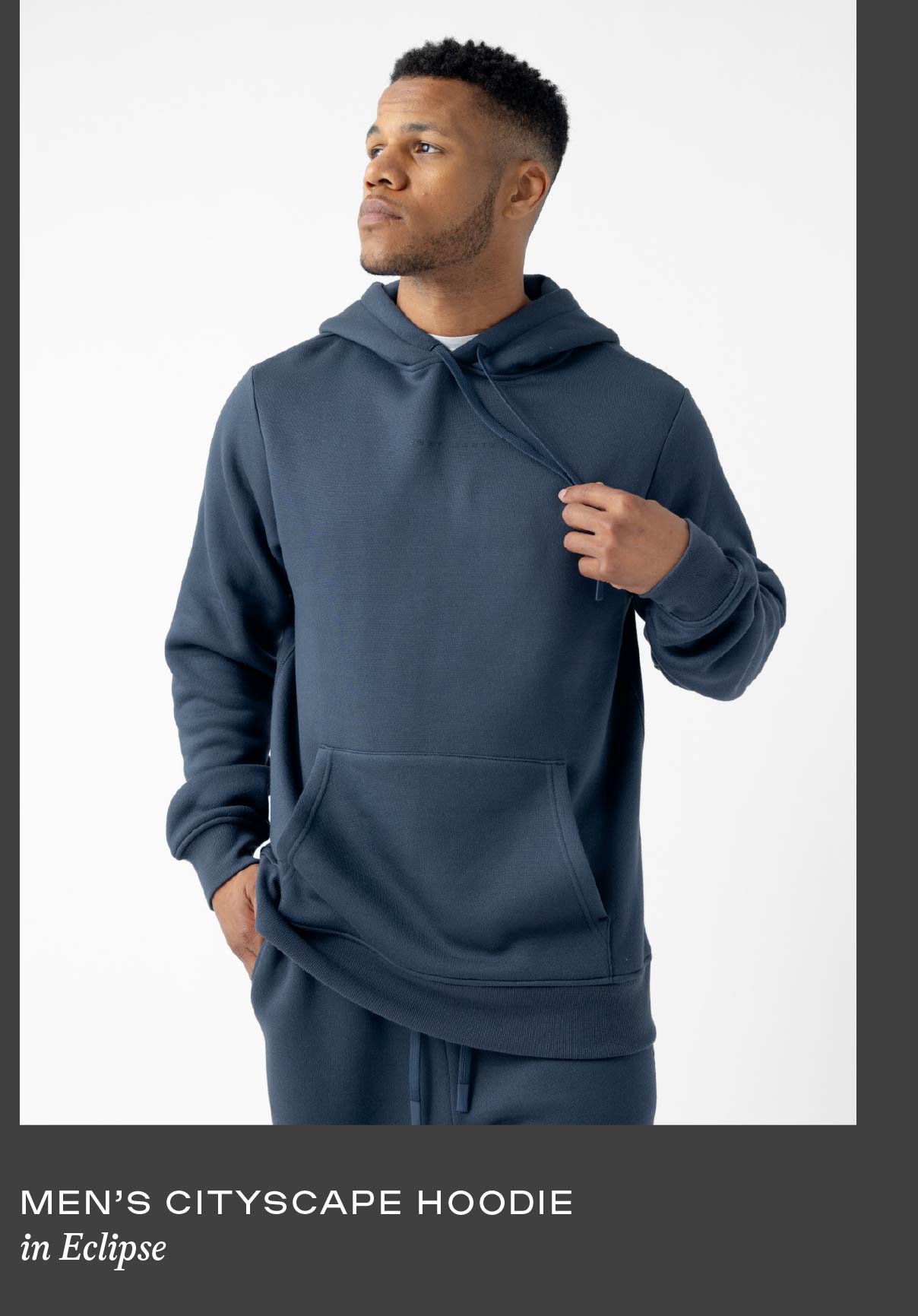 Men's Cityscape Hoodie in Eclipse - Shop Now
