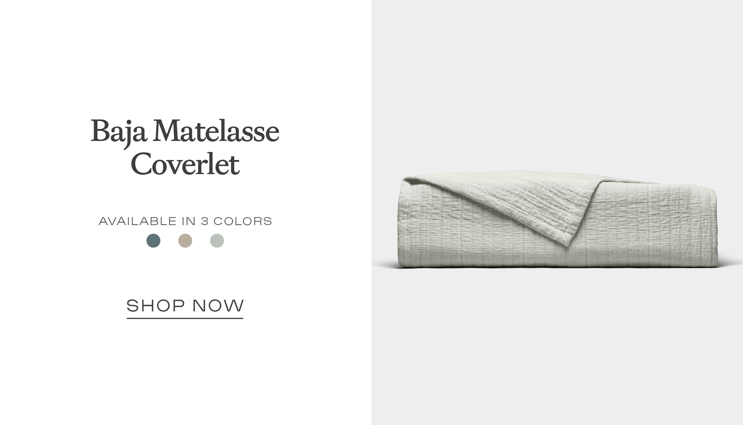 Baja Matelasse Coverlet
