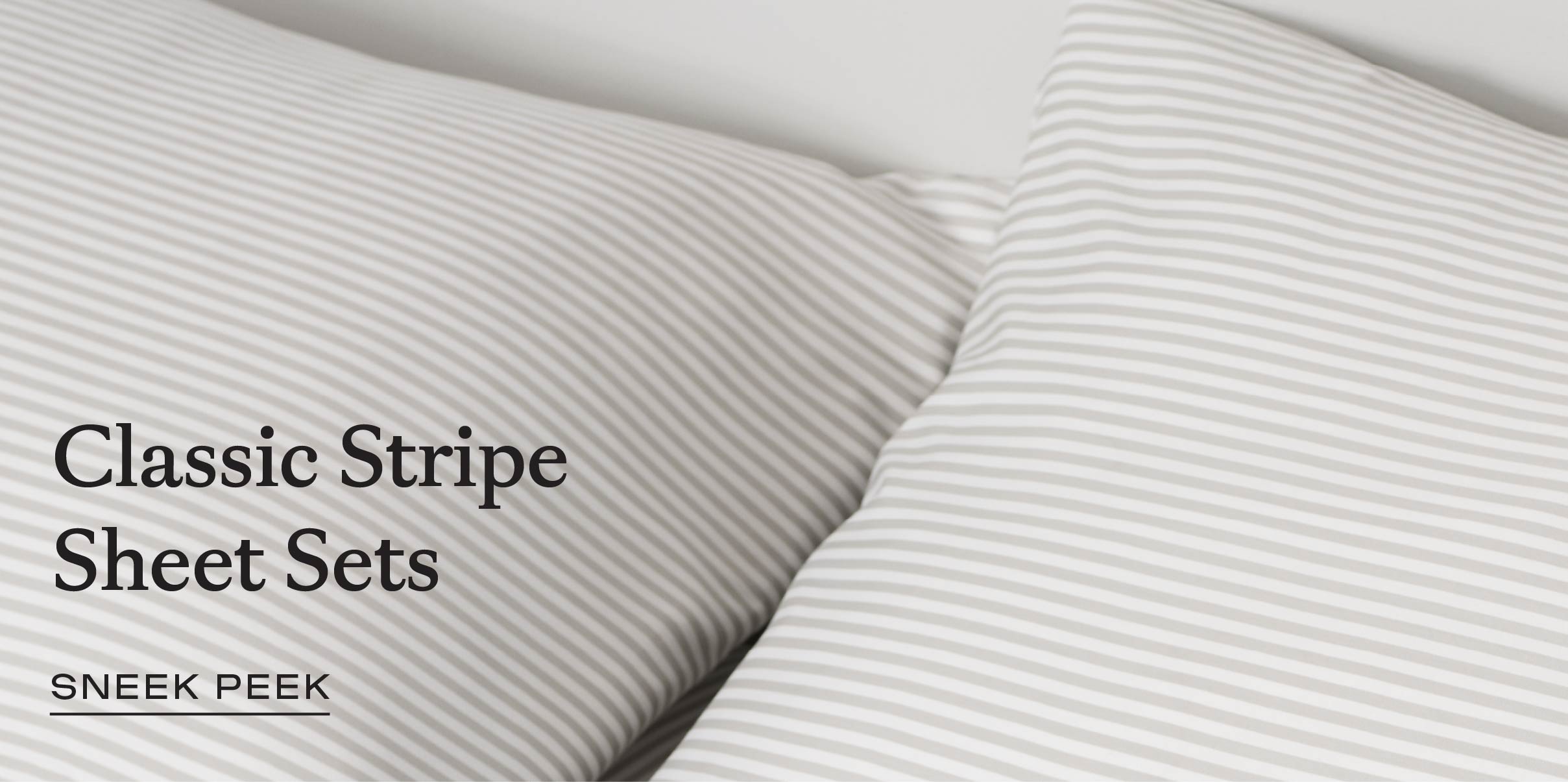 Classic Stripe Sheet Sets Classic Stripe Sheet Sets