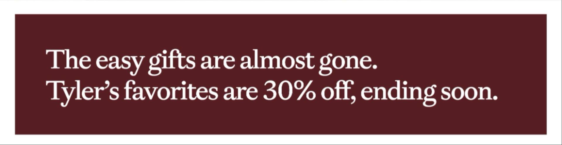 30% Off Founder's Favorites Ends Soon!
