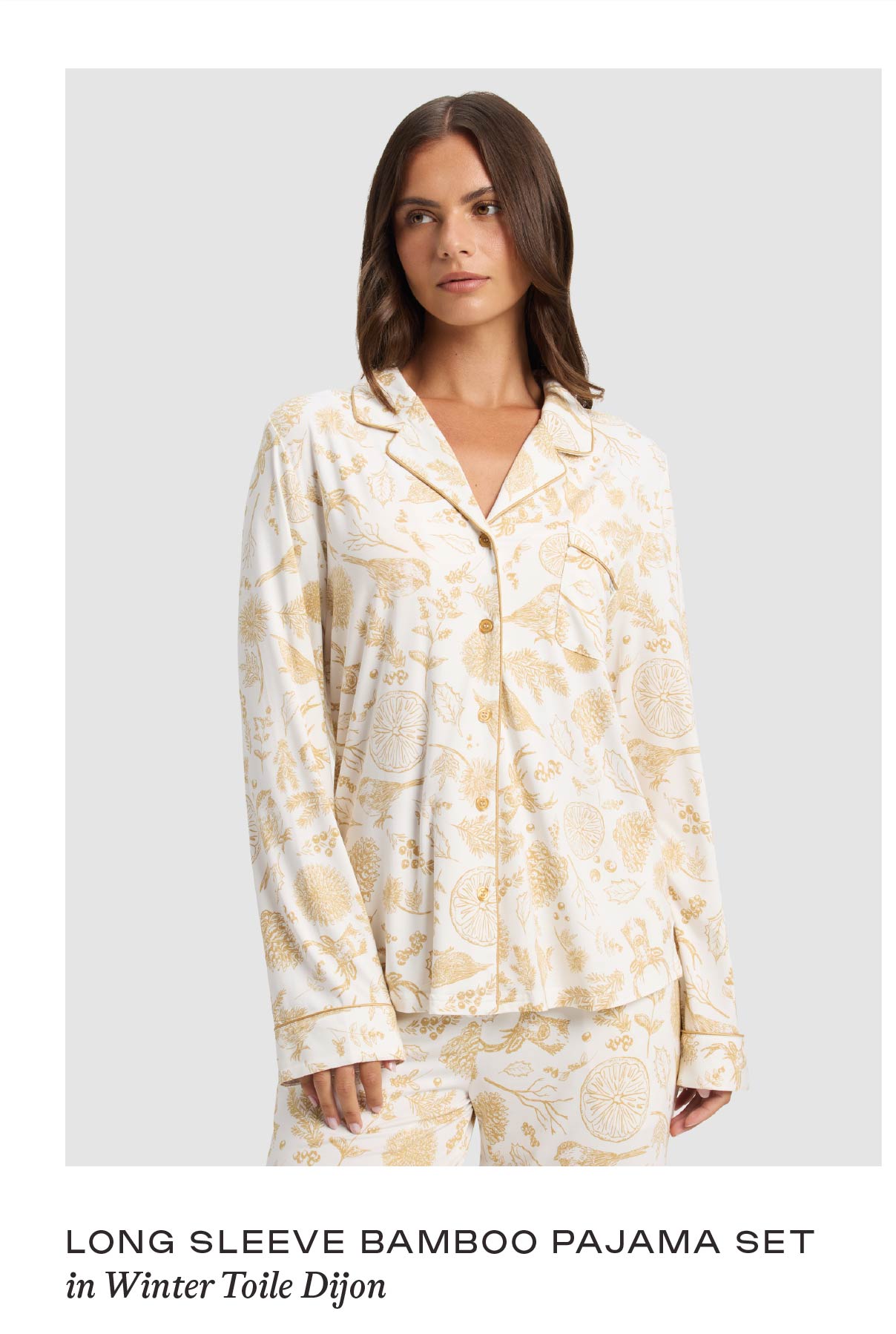 Long Sleeve Bamboo Pajama Set
