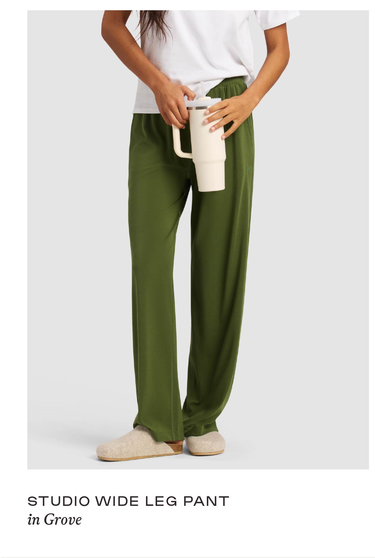 Studio Wide Leg Pant