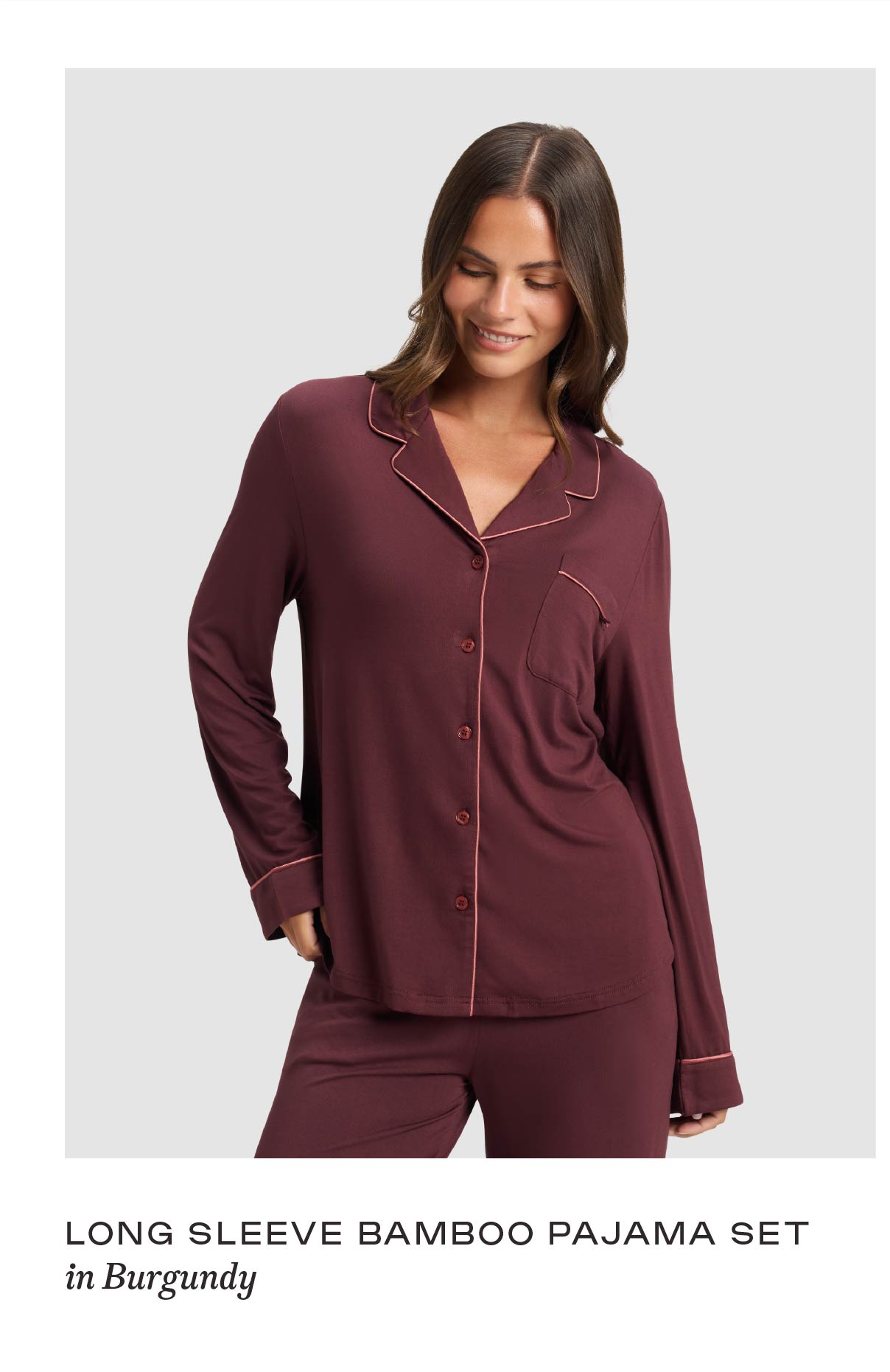 Long Sleeve Bamboo Pajama Set