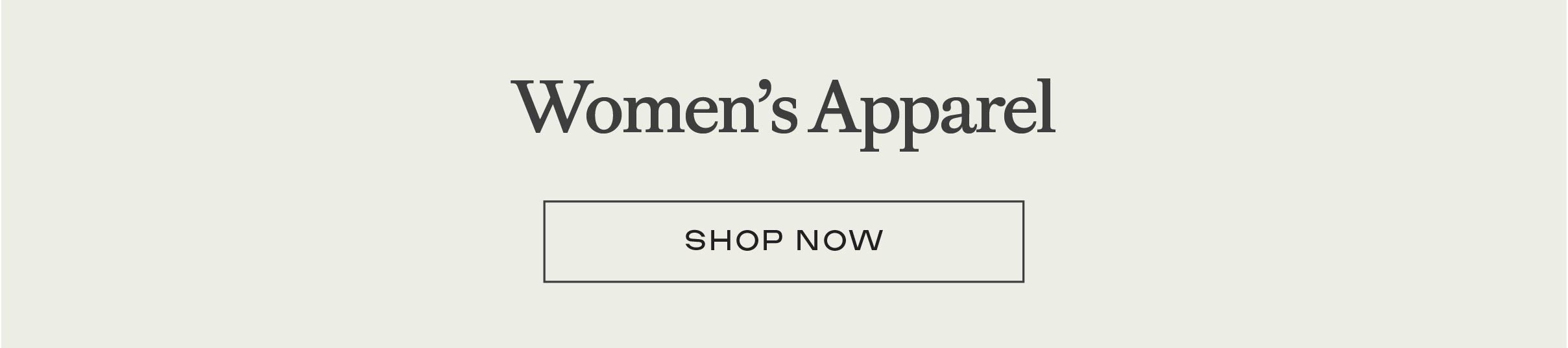Shop Women's Apparel