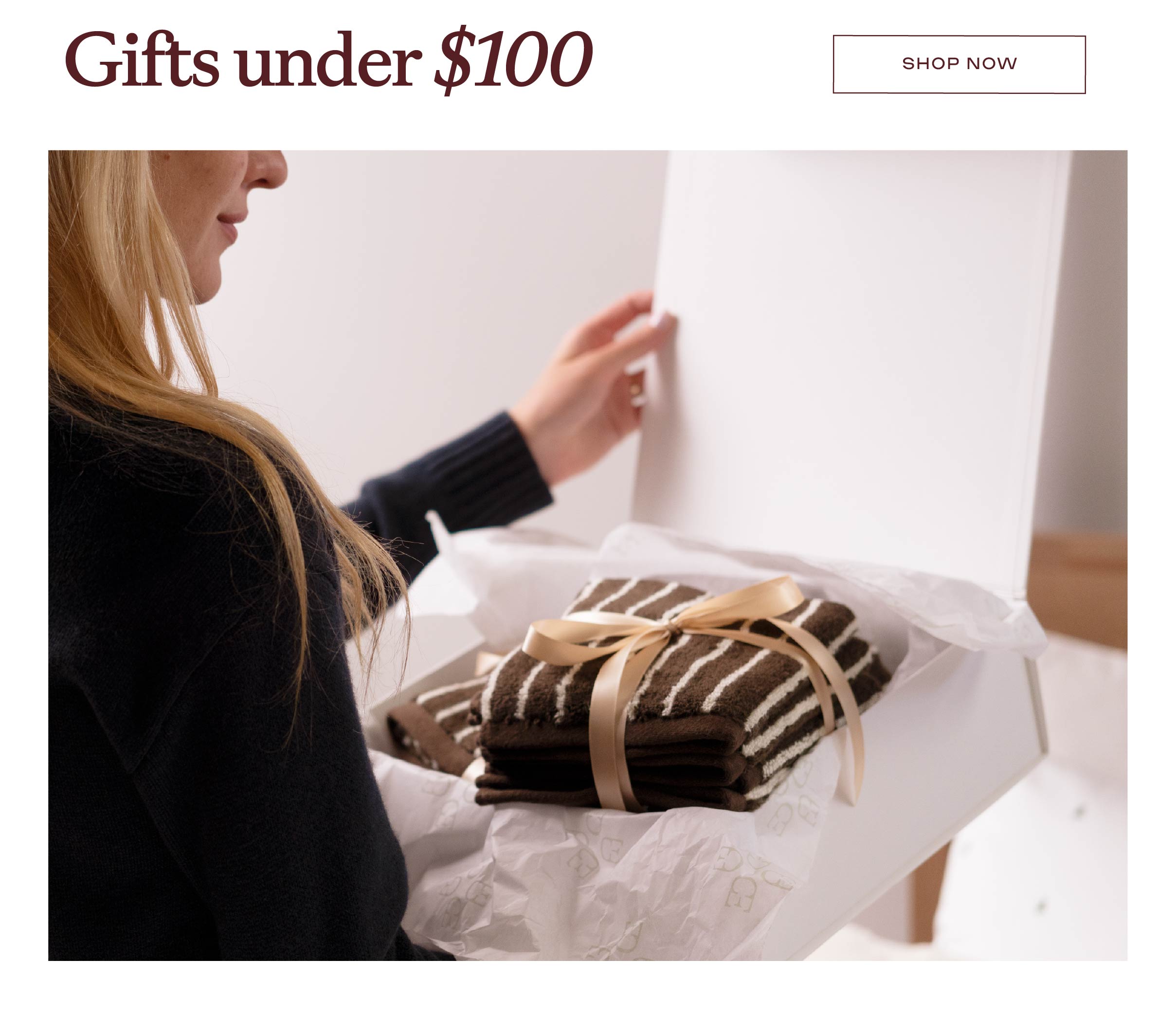 Gifts under $100 - shop now