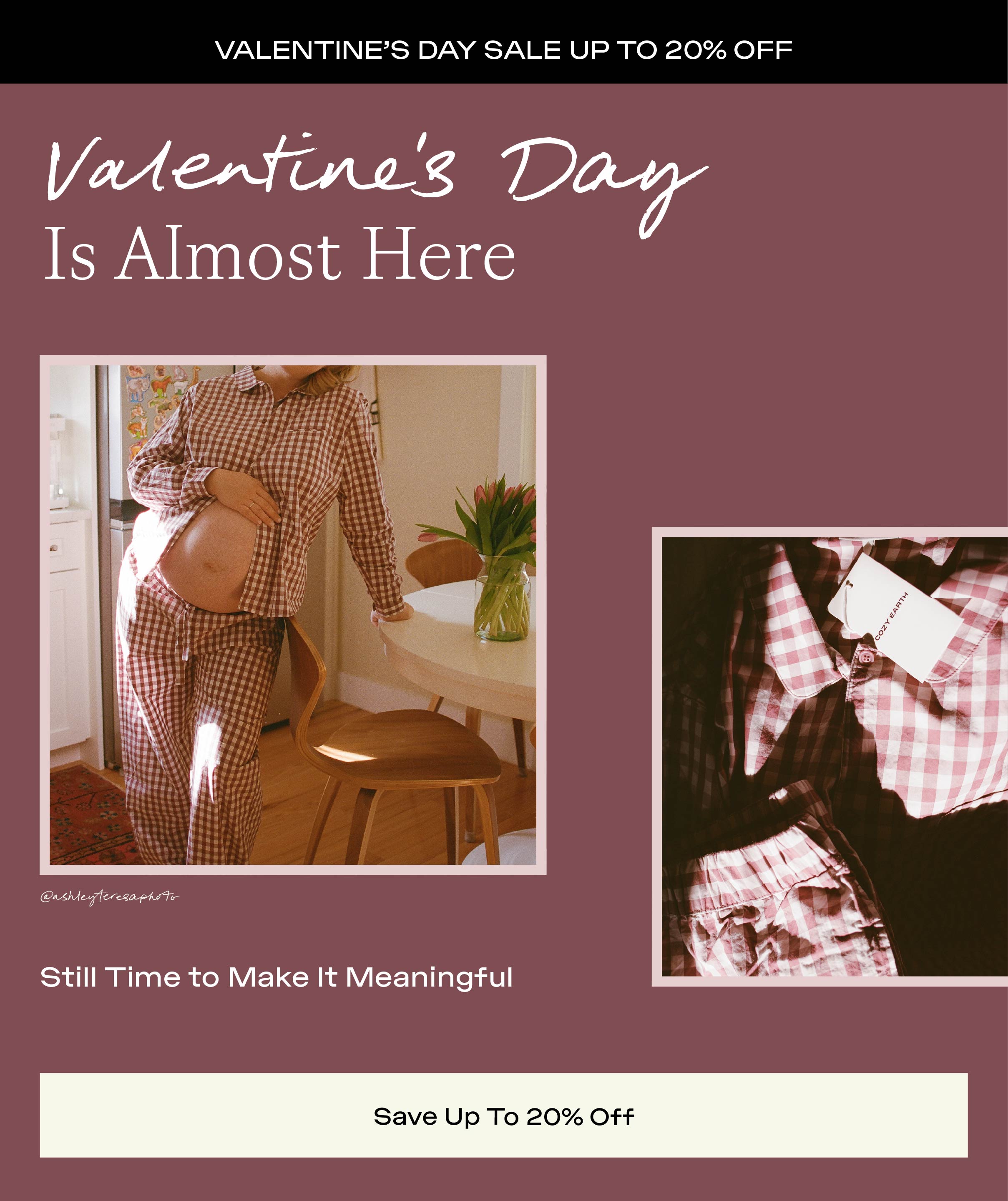 Valentine's Day Is Almost Here - Save up to 20% off