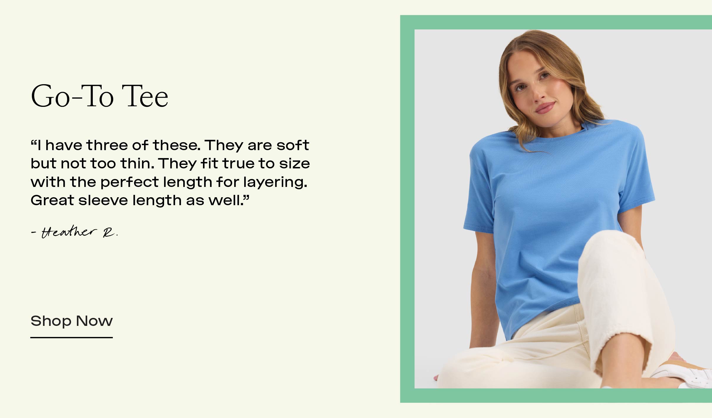 Shop Go-To Tee