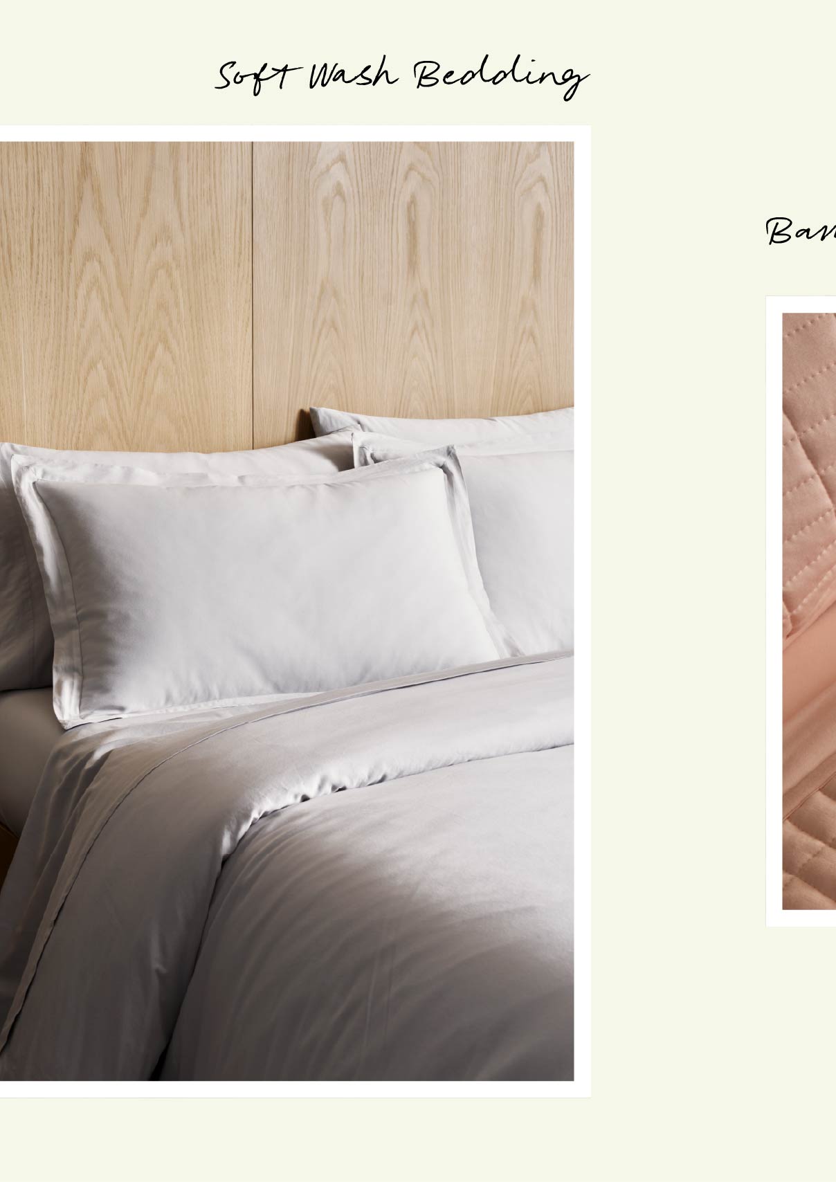 Soft Wash Bedding