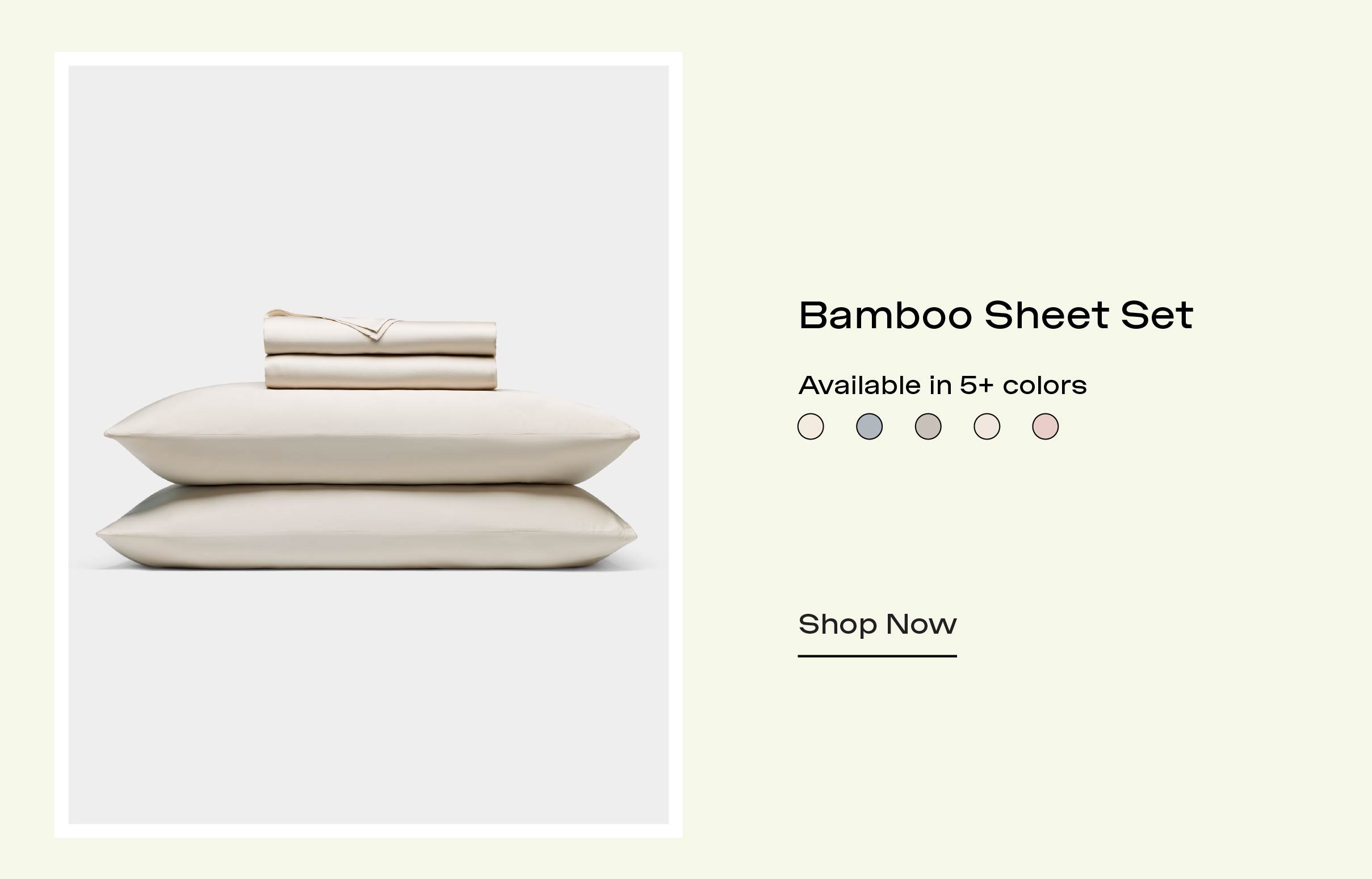 Bamboo Sheet Set in 5+ Colors Bamboo Sheet Set in 5+ Colors