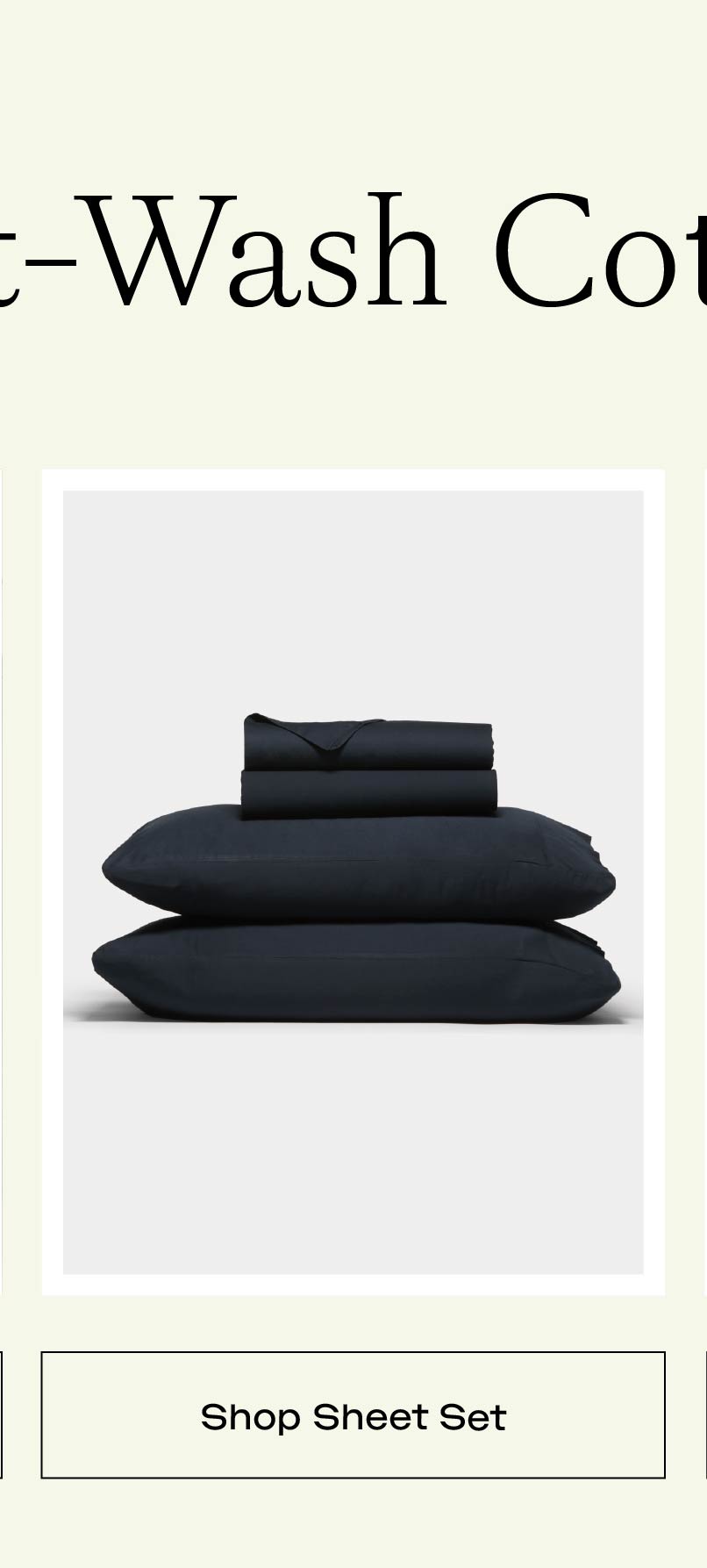 SHOP SOFT-WASH COTTON SHEET SET SHOP SOFT-WASH COTTON SHEET SET