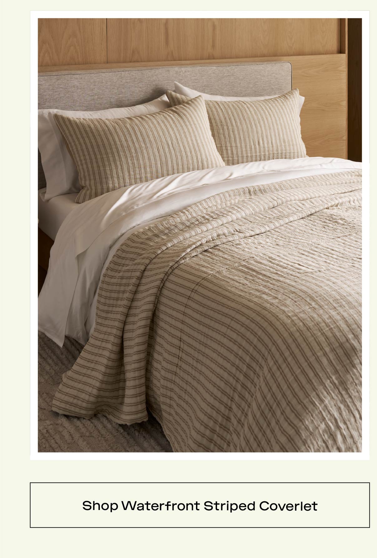 SHOP STRIPED COVERLET FROM THE WATERFRONT COLLECTION SHOP STRIPED COVERLET FROM THE WATERFRONT COLLECTION