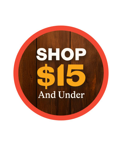 SHOP $15 And Under