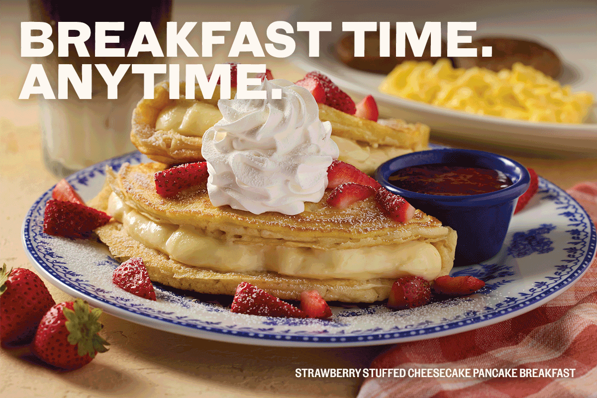 Breakfast Time. Anytime.
