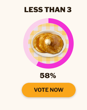 Less than 3