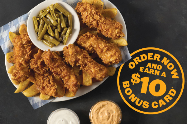 Order Now And Earn A $10 Bonus Card*