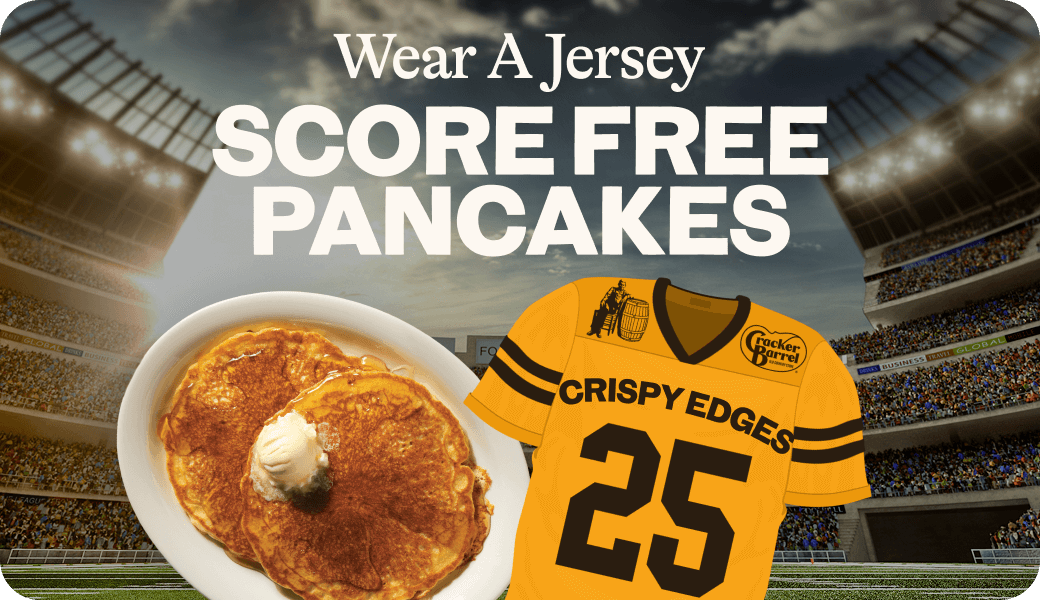 Wear A Jersey SCORE FREE PANCAKES