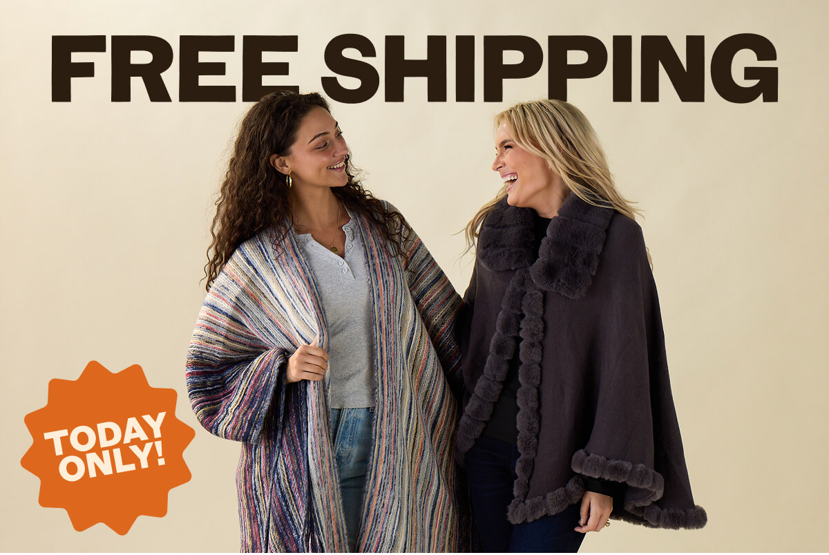FREE SHIPPING - TODAY ONLY!
