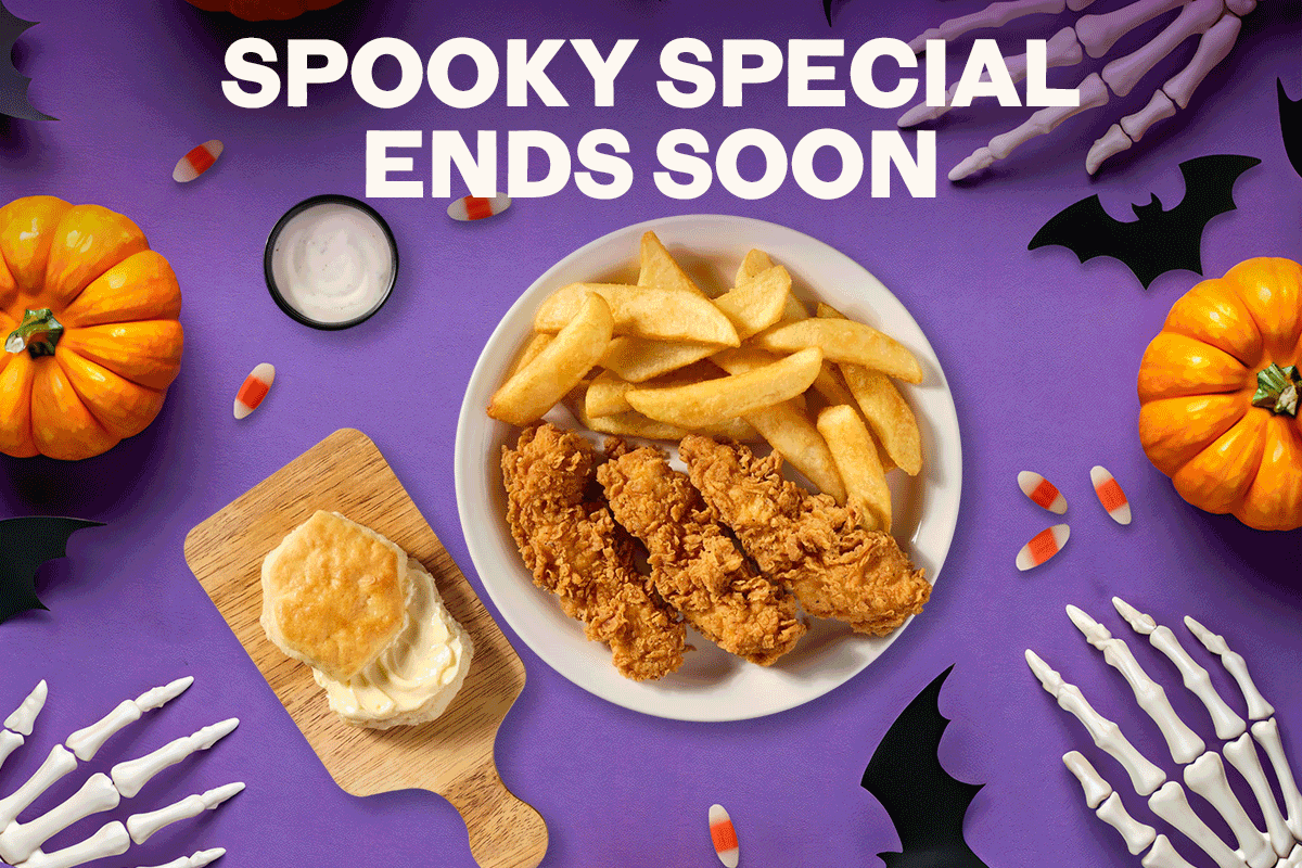 Spooky Special Ends Soon