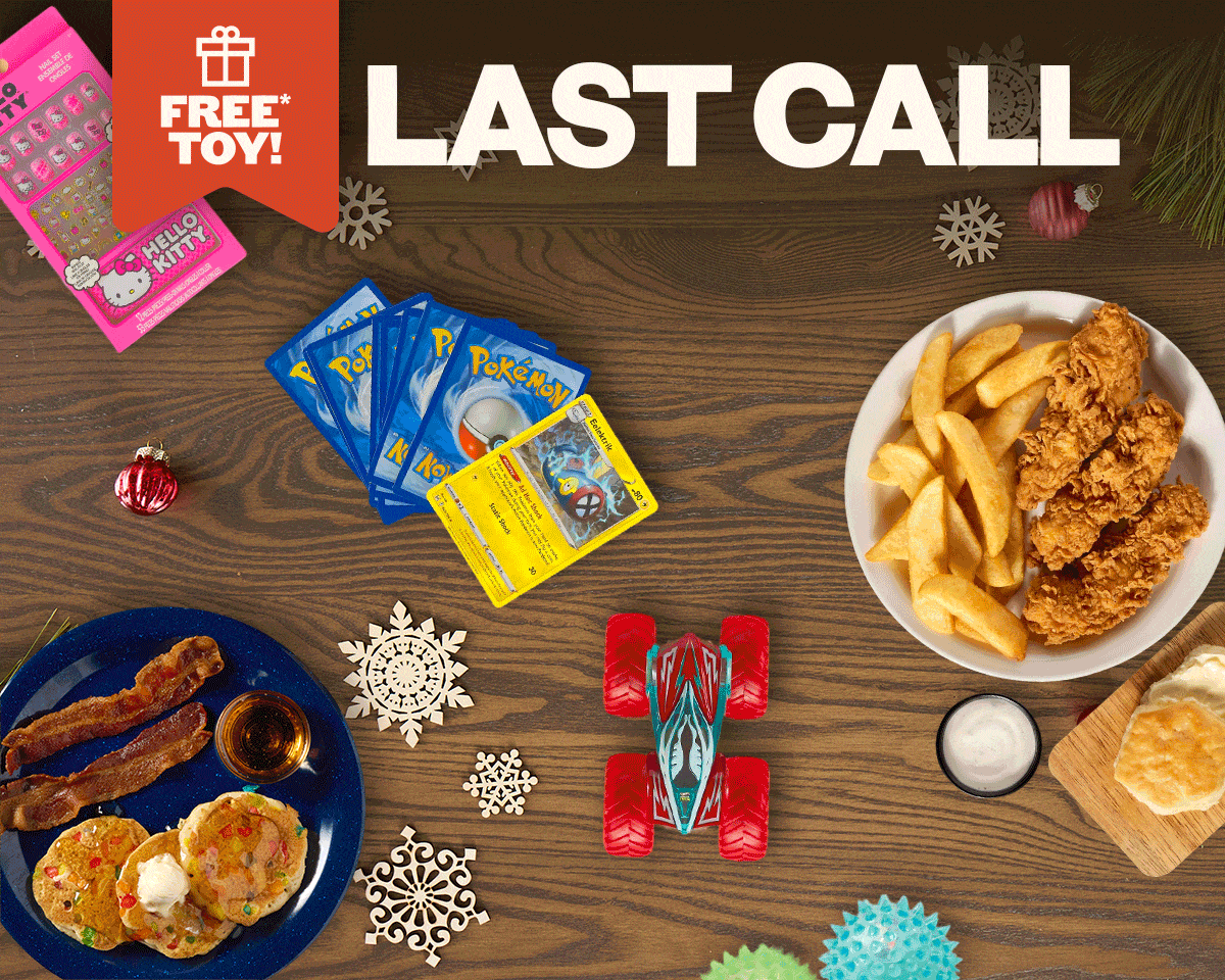 Free Toy with a Kids Meal