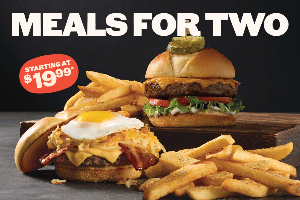 Meals for Two from $19.99