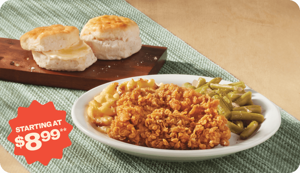 Early Dinner Deals, Starting at $8.99**