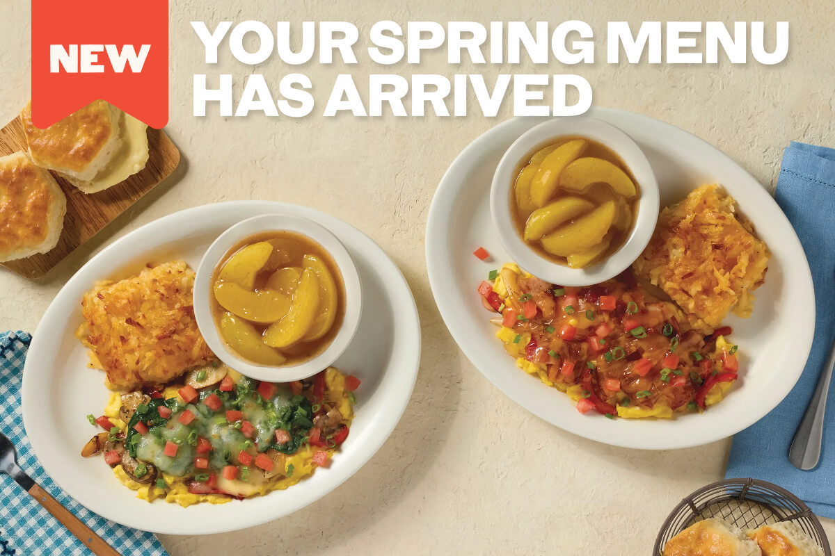 Your Spring Menu Has Arrived