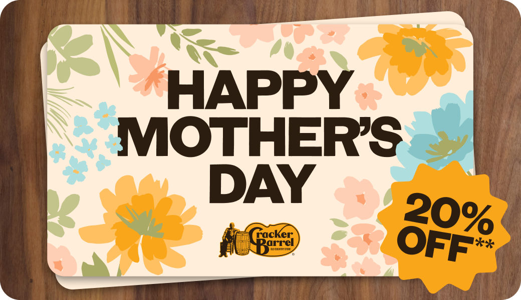 Happy Mother's Day - 20% OFF**