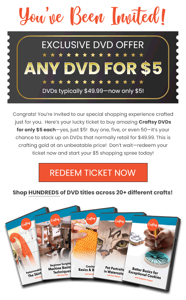 $5 DVD Ticket