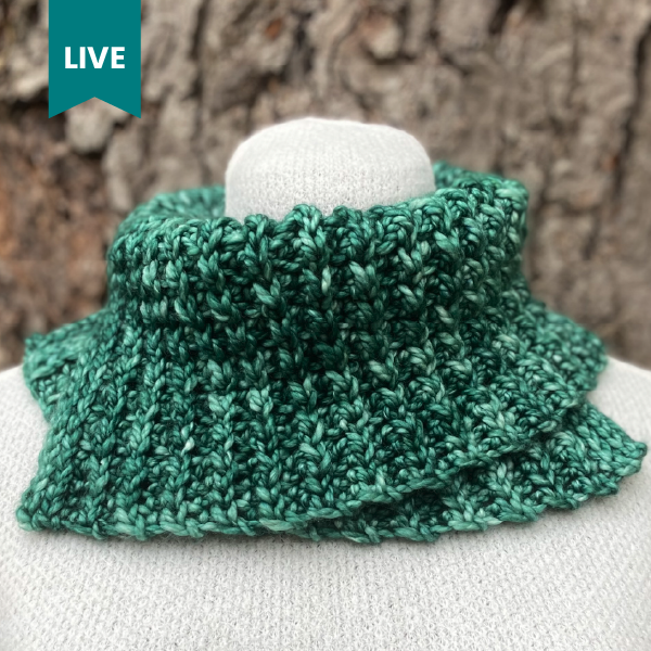Going LIVE: Radiant Neckwarmer with Brenda K.B. Anderson