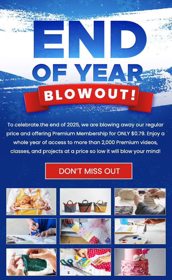 End of Year Blowout!