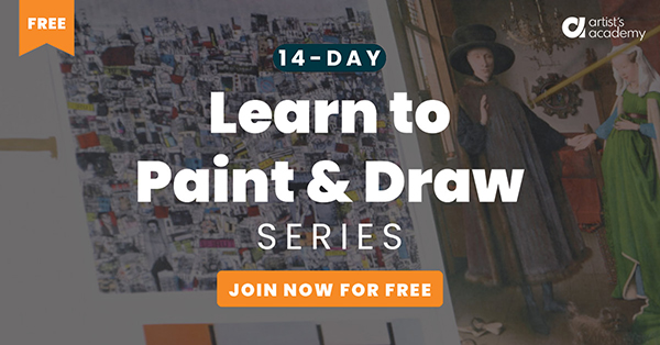 Artist's Academy 14-Day Learn to Paint & Draw Series 