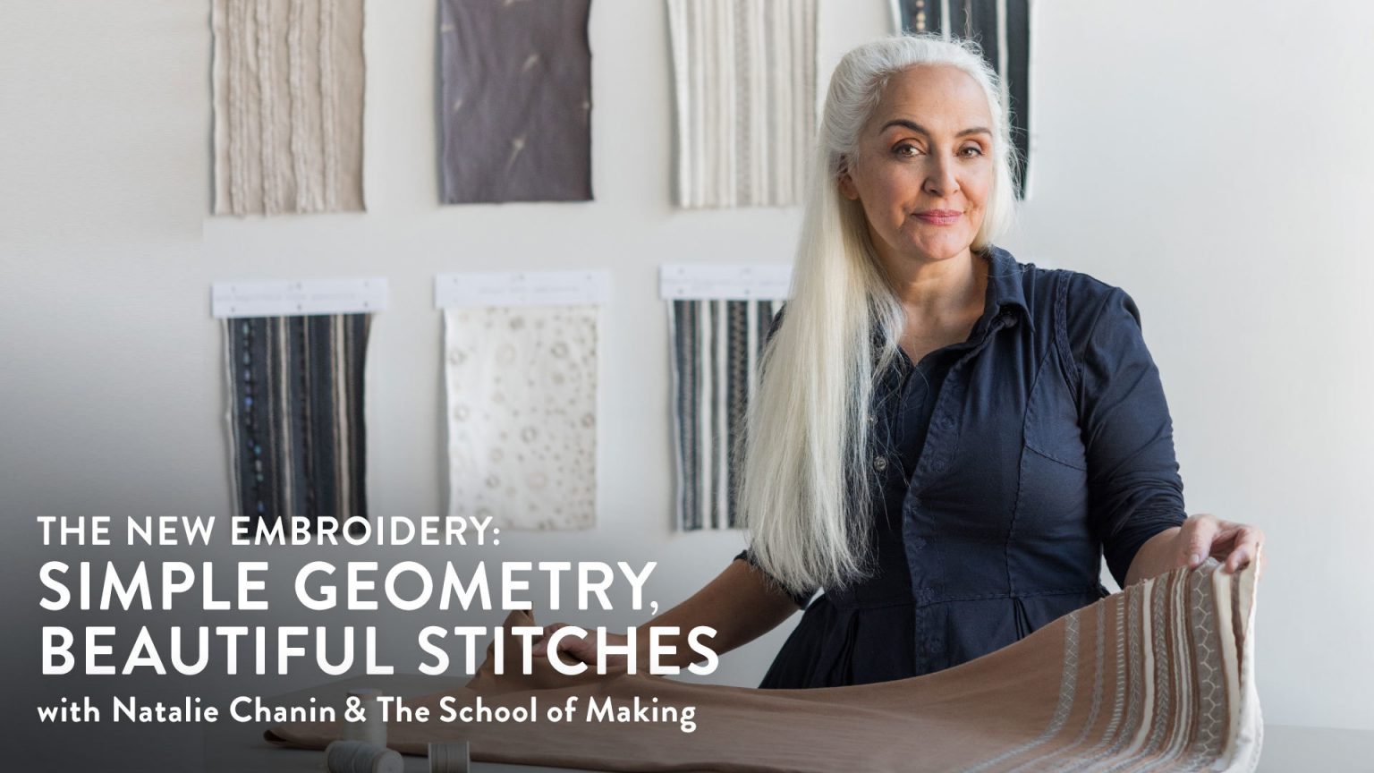 The New Embroidery: Simple Geometry, Beautiful Stitches