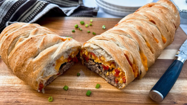 Build a Beautiful Spring Brunch with a Cheesy Sausage & Egg Braid