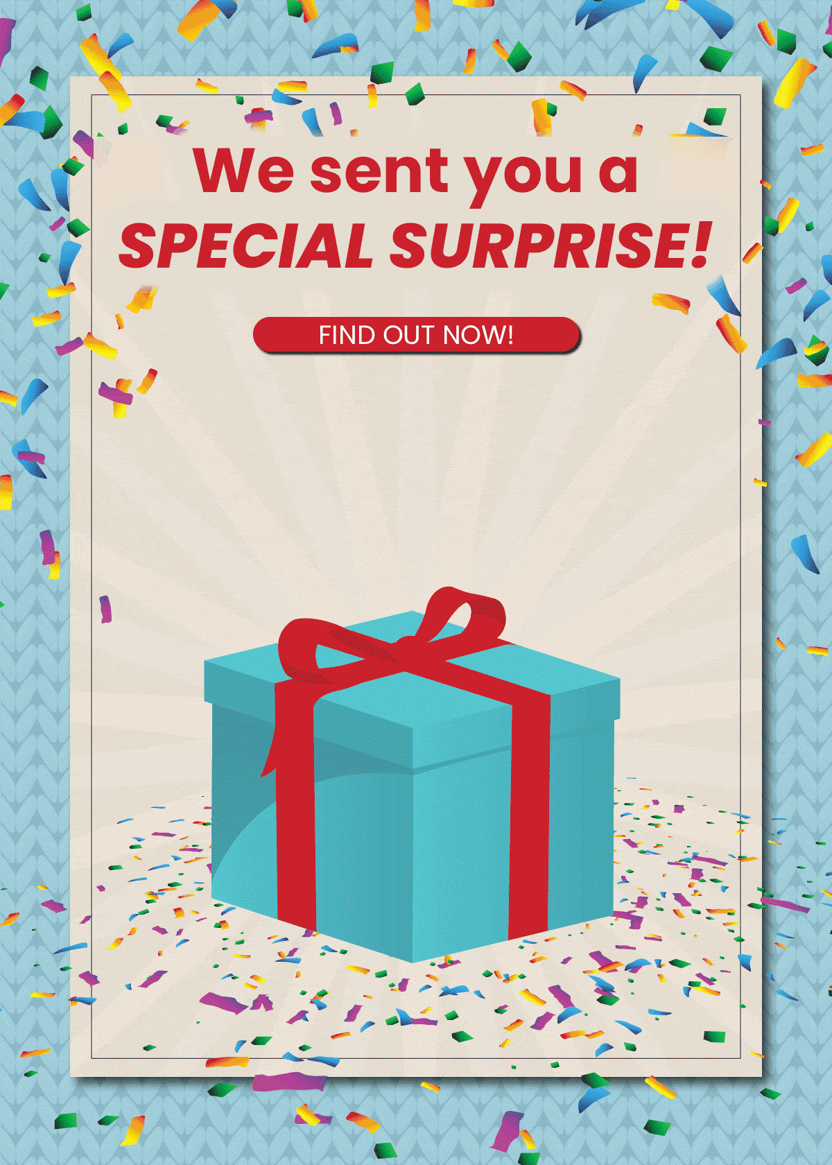 SPECIAL SURPRISE!