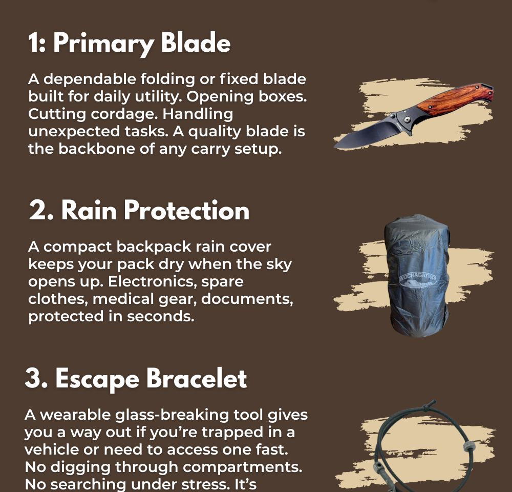 an image of a poster with instructions to use a knife