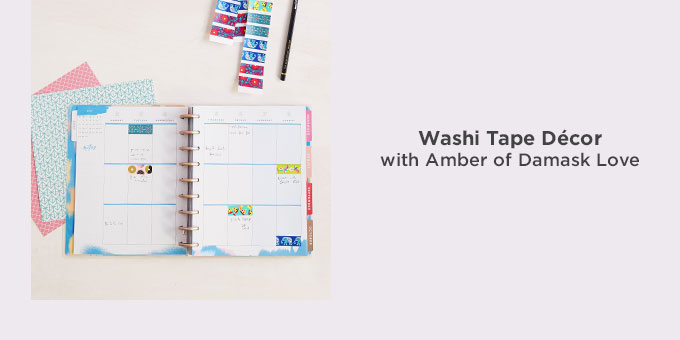 Washi Tape Decor