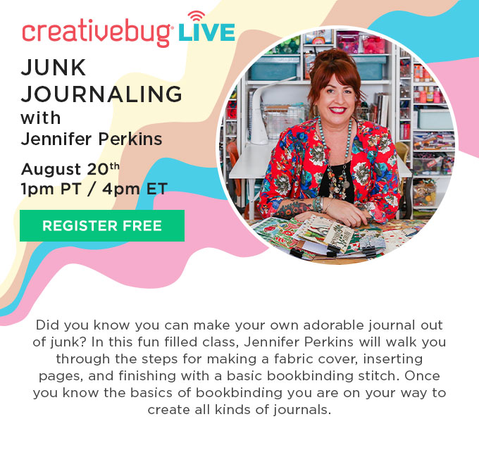 Junk Journaling with Jennifer Perkins