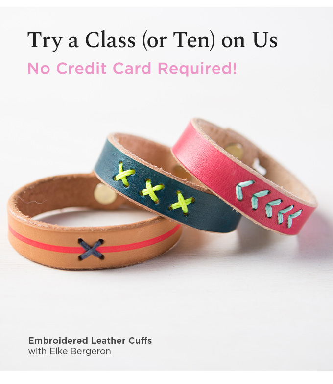 Try a Class (or Ten) on Us!